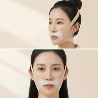 Masque liftant aux ions négatifs avec motif français pour le raffermissement des muscles du visage et anti-affaissement