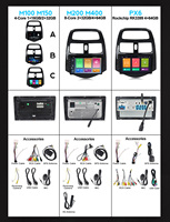 MEKEDE-M Commande Vocale Android 9 4 Core 1 + 16G Autoradio DVD Stéréo Lecteur GPS Pour Chevrolet Spark 10-14 Radio Vidéo WIFI BT CFC