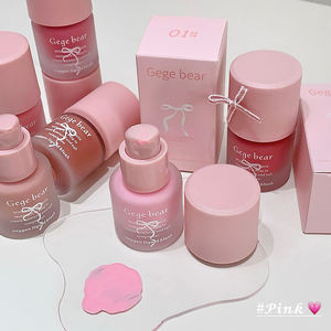 ODM Gege <span class=keywords><strong>Bear</strong></span> Brightening อุปกรณ์แต่งหน้าให้แก้มแบบวีแกนเพิ่มความกระจ่างใสเพิ่มออกซิเจนให้แสงบลัชเชอร์แต่งหน้าแบบเหลว - Product Image 4