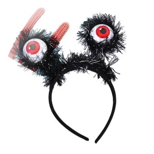 Diadema de ojos espeluznantes de Halloween, accesorio de fiesta de dibujos animados de plástico para disfraces - Product Image 5