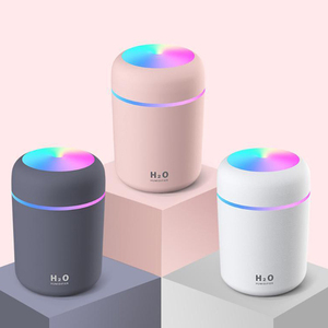 Máy Tạo Độ Ẩm Không Khí Bằng Tinh Dầu Siêu Âm 300ML Máy Khuếch Tán Hương Thơm Cỡ Nhỏ USB Di Động Máy Tạo Độ Ẩm USB Cho Xe Hơi Văn Phòng - Product Image 1