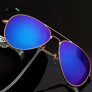 Occhiali da Sole <span class=keywords><strong>Aviator</strong></span> Vintage in Metallo con Logo Personalizzato, Economici all'Ingrosso, per Uomo e Donna - Product Image 1