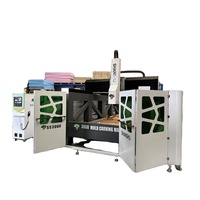 Máquina CNC de 3 Ejes para Moldes, Centro de Mecanizado CNC de Gran Formato y Alta Resistencia, Router para Tallado 3D en Madera, Espuma y Plástico