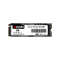 SSD Internal Kissin High Performance M.2 PCIe NVMe 2280 256GB 512GB 1TB untuk Desktop, Laptop, dan Server