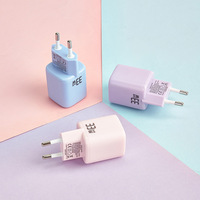 PD Gan30W Chargeur mural de haute qualité à deux ports de type C USB 33W pour accessoire de téléphone portable