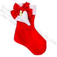 Calcetín Navideño Decorativo para Colgar, Adorno Festivo con Diseño de Bastón de Caramelo, Suministros para Fiestas, Decoración para el Hogar, Adorno para Chimenea, Regalo de Invierno