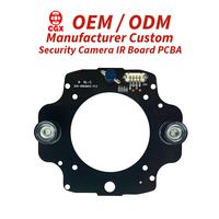 Accessoire de caméra de sécurité CCTV, carte infrarouge 3030 PCBA - Fabricant personnalisé ODM OEM, panneau de vision nocturne IR 850nm 940nm