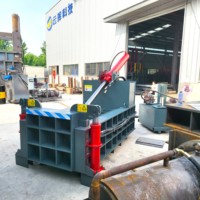 Vente à chaud compacteur de déchets automatique presse à pneus presse à métaux hydraulique compacteur de ferraille légère