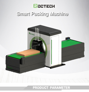 Hoàn toàn tự động ngang loại quỹ đạo căng đóng gói Gói phim máy kim loại hồ sơ quỹ đạo wrapper - Product Image 4