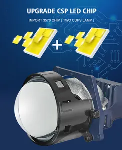 Newest Laser Projector Lens 3 Inch H1 Bi Headlamp Projector Lens Driving Light Laser Lens For Car
