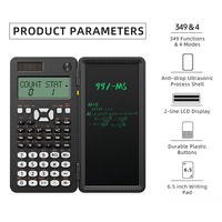 Calculatrice ManufacturerClamshell LCD Tablette Calculatrice Avec Fonction D'écriture Graphique Enfants Écrire Des Dessins