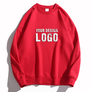 Sweat-shirt décontracté pour homme, col rond, couleur unie, effet délavé, vente en gros, personnalisable, épaules tombantes, sweats à capuche pour hommes - Product Image 5