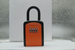 Caja de Seguridad con <span class=keywords><strong>Contraseña</strong></span> de Aleación de Aluminio de Alta Calidad, Solución de Almacenamiento Conveniente, Caja de Seguridad Temporal para Llaves - Product Image 3