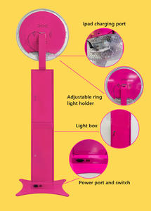 Suministros DE BODA Selfie Dslr 12,9 Ipad Photo Booth Stand con pantalla Lcd Photo Booth Ipad Machine Kiosk con impresora - Product Image 3