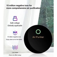 Stérilisateur d'air pour voiture Purificateur d'oxygène Usb Générateur d'ozone Purificateur d'air Filtre à fumée Gadgets intelligents Fournitures pour voiture