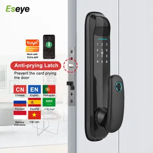 Eseye Fully Automatic Digital Tuya Wifi Ttlock Cerraduras Keyless Tuya Smart Lock For Home