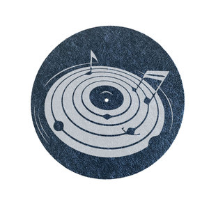 Tappetini <span class=keywords><strong>giradischi</strong></span> da 12 pollici in feltro <span class=keywords><strong>per</strong></span> dischi in vinile antiscivolo all'ingrosso - Product Image 2