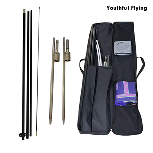 Mở cờ cho doanh nghiệp không có gió cờ với cột cờ Kit thép không gỉ mặt đất Cổ Phần Túi xách tay biểu ngữ cho thương mại cờ - Product Image 5