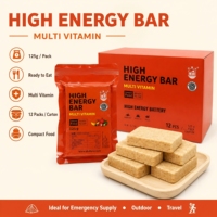 Biscuits compressés à l'arachide, ration alimentaire d'urgence, biscuits de survie haute énergie, longue durée de conservation, certifiés HALAL
