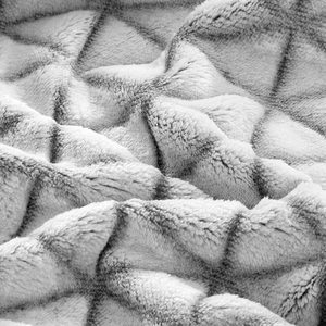 Thiết Kế Thời Trang Mềm Mại Và Thoáng Khí 100% Polyester Flannel Chăn Dày Lớp Duy Nhất Nổi Khắc Sang Trọng Chăn - Product Image 5