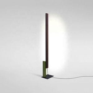Bắc Âu hiện đại dẫn đèn sàn phòng ngủ khách gỗ rắn dọc nghệ thuật trang trí đứng Đèn sàn - Product Image 6