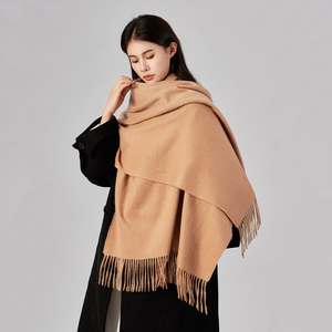 Jxwatcher Custom Luxury Stylish Wholesale Soft <strong>100</strong>% <strong>Wool</strong> Scarf Tassel Long <strong>Shawls</strong> Winter Men Women Other Scarves &amp; <strong>Shawls</strong> - Product Image 1