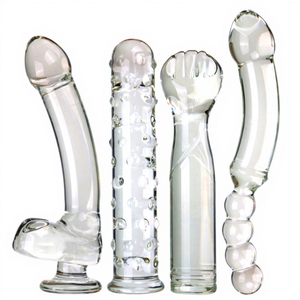 Grote maat nieuwe seksuele producten voor vrouwen, nieuwe glazen <span class=keywords><strong>dildo</strong></span> anale plug seksuele apparatuur voor volwassenen - Product Image 1