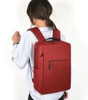 Sac à dos d'ordinateur portable avec chargeur USB pour homme, cartable d'école, nouvelle collection 2022