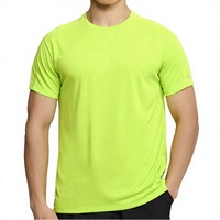 T-shirt sportif en maille 100 % polyester personnalisé pour hommes et femmes, impression de logo sur mesure, respirant, séchage rapide, fournisseur en gros
