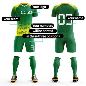 Vêtements de sport pour hommes, nouveau maillot de football, maillot de football de haute qualité, ensemble uniforme sportif, maillot 2024 - Product Image 5