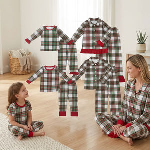 Conjuntos de Pijamas para Niñas, Ropa de Dormir de Manga Larga para Bebés, Pijamas Navideños - Product Image 4
