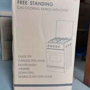 Estufa de gas de 4 quemadores con horno de gas, 50 cm de ancho, cocina vertical integrada para uso doméstico y exportación. - Product Image 4