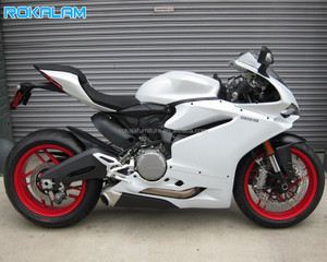 Kit de Carenado Blanco para <span class=keywords><strong>Ducati</strong></span> 959 1299 2015 2016 2017 <span class=keywords><strong>1299s</strong></span> 15 16 17, Carenados Deportivos de Repuesto - Product Image 1