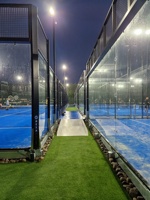 Terrain de paddle-tennis en acier galvanisé à chaud, acheter un terrain de paddle-tennis