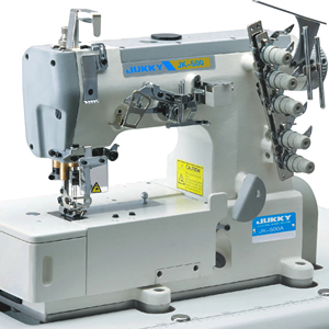 Machine à coudre interlock haute vitesse 500B, point de recouvrement, informatisée, mécanique, 220V, construction métallique, pied entraîneur - Product Image 1