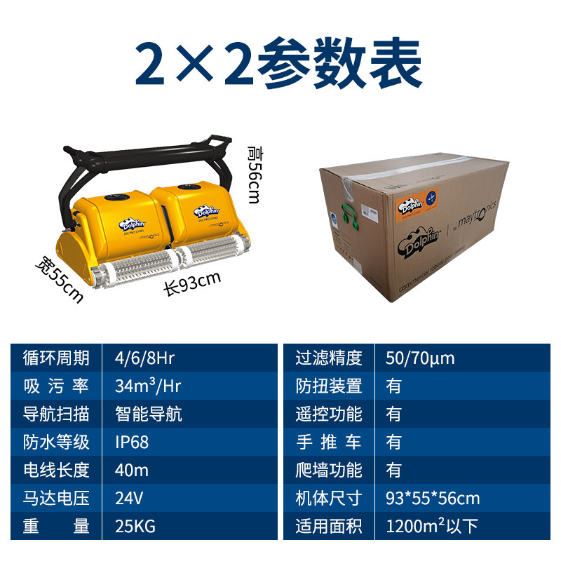 ชุดเครื่องดูดฝุ่นแบบตัวคู่ขนาด 2x2 ครบชุด