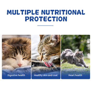 Comida para Gatos Personalizada de Primera Calidad con Carne de Pollo Fresca, Hígado de Pollo, Alta en Proteínas, Baja en Grasas, Comida Seca para Gatos, Comida Horneada con Pescado de Aguas Profundas - Product Image 6