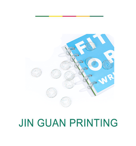 Tùy Chỉnh Hình Trái Tim Electroplated Máy Tính Xách Tay Nhựa Disc Binding Khay Nhựa 360 Độ Xoay Đĩa Khóa - Product Image 4