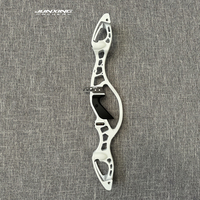 Junxing 25 pouces H5 Recurve Bow Riser Poignée en alliage d'aluminium Interface F pour la main droite Tir à l'arc Chasse Tir