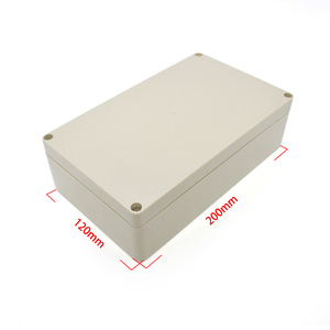 200*120*80mm ABS Distribution <b>Box</b> IP65 <b>Waterproof</b> Outdoor <b>Electrical</b> Junction <b>Box</b> Powder Coated ROHS Certified - Product Image 1