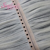 Extensions de cheveux russes slaves de haute qualité, fines, sans couture, hybrides, sans retours de cheveux, blond glace balayage, cheveux premium