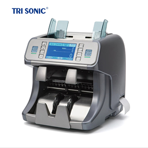 Tri Sonic HT-9100 double CIS multi-devises EURO USD RUS trieur <span class=keywords><strong>de</strong></span> <span class=keywords><strong>billets</strong></span> <span class=keywords><strong>de</strong></span> <span class=keywords><strong>banque</strong></span>, compteur d'argent à dénomination mixte - Product Image 1