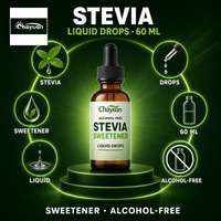 Complément Alimentaire Personnalisé en Gros pour la Santé Intestinale et la Digestion, Édulcorant Liquide à la Stévia en Gouttes pour Adultes