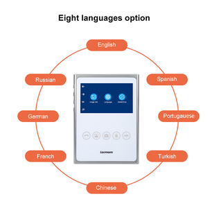 Lermom CVBS AHD 4 fils sonnette vidéo détection de mouvement système d'<span class=keywords><strong>interphone</strong></span> pour villa à shenzhen système de <span class=keywords><strong>portier</strong></span> vidéo - Product Image 2