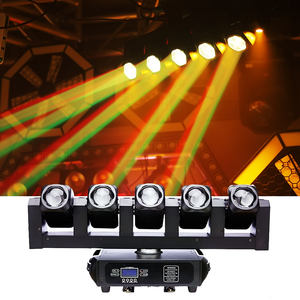 Luz <span class=keywords><strong>de</strong></span> escenario espada <span class=keywords><strong>de</strong></span> cinco dedos 5 ojos haz <span class=keywords><strong>de</strong></span> luz boda DJ fiesta KTV foco <span class=keywords><strong>de</strong></span> escaneo teñido con luz <span class=keywords><strong>de</strong></span> cabeza móvil LED estroboscópica - Product Image 4