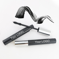 OCHAIN Mascara pour extensions de cils liquides en fibre imperméable végan personnalisé OEM sans logo Mascara pour allonger les cils de marque privée