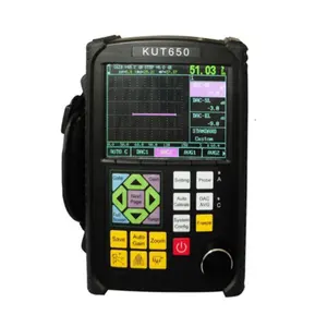KUT-650 Calibrazione Automatica Industriale Apparecchiature di Rilevamento di Difetti Ad Ultrasuoni, Portatile Rilevatore di Difetti Ad Ultrasuoni