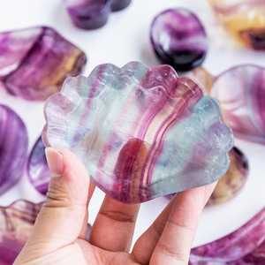 Cuenco de Cristal de Fluorita al por Mayor, Artesanía Popular Natural, Tallado a Mano, Pulido, Hermosa <span class=keywords><strong>Piedra</strong></span> Curativa para Decoración del Hogar - Product Image 5