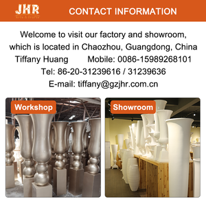 Jarrón DE BODA artístico compota blanca centro de mesa jarrón fábrica al por mayor jarrones de <span class=keywords><strong>trompeta</strong></span> para decoraciones de mesa - Product Image 5