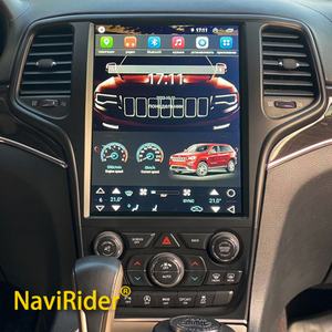 Pour Jeep Grand Cherokee 2013 - 2018 Écran vertical 12,8 pouces 256 Go Android 13 Radio 2Din Lecteur multimédia vidéo GPS Carplay - Product Image 1